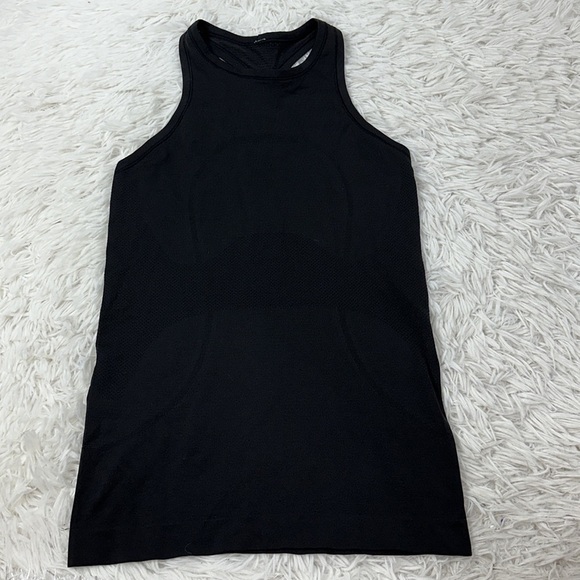 Lululemon Swiftly Tech T-Back Black / Black - Picture 1 of 5